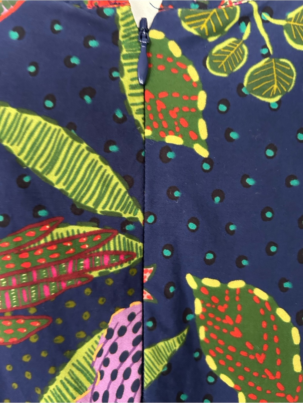 Farm Rio Organic Cotton Mini Dress - Vibrant Multi XS - Picture 4 of 6